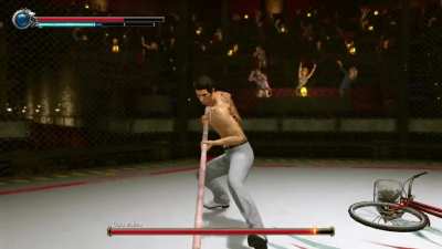 Kiryu never kills a man