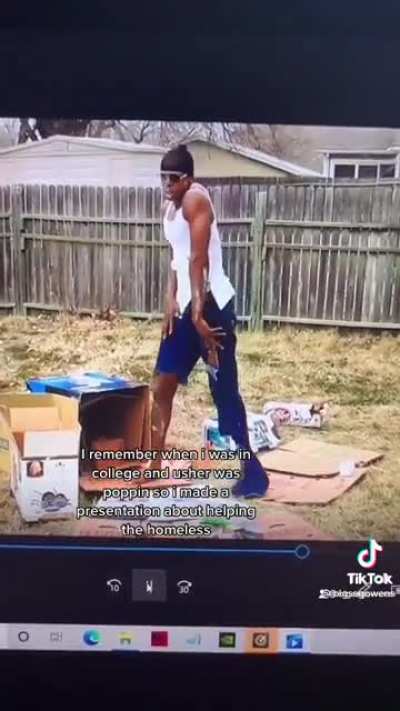 He was just trying to do his part