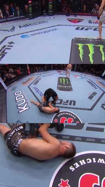 First Seizure I&rsquo;ve Seen In The Octagon 👀 