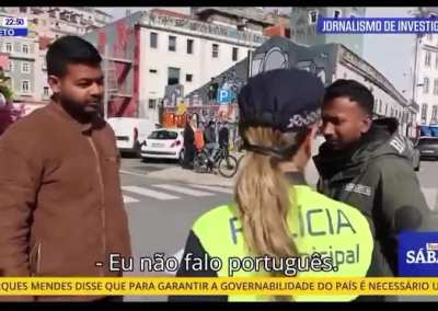 Tem carta de condu&ccedil;&atilde;o portuguesa, mas n&atilde;o fala portugu&ecirc;s. Como fez o exame? E continuamos a permitir que as m&aacute;fias fa&ccedil;am isto.