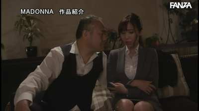 "Honey, my client says he's putting the finishing touches on a deal that'll keep me in Osaka for a couple years!" ... Aya Ueha in JUQ-141