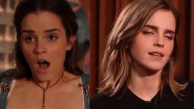Emma Watson cum face