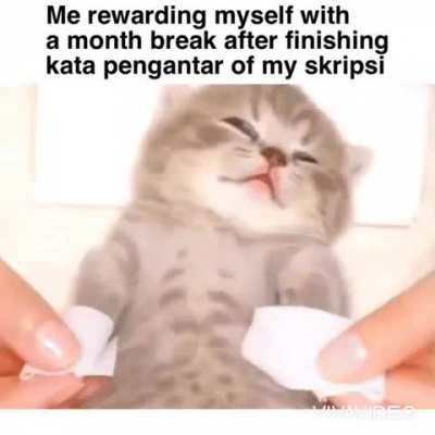 &ldquo;dosbing susah banget dihubungin gimana skripsi gue mau kelar&rdquo; also me:
