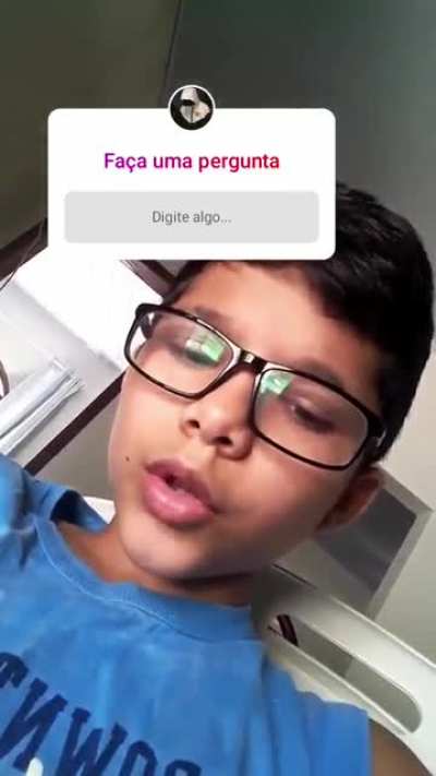 Mlk &eacute; mais inteligente do que eu pensava...