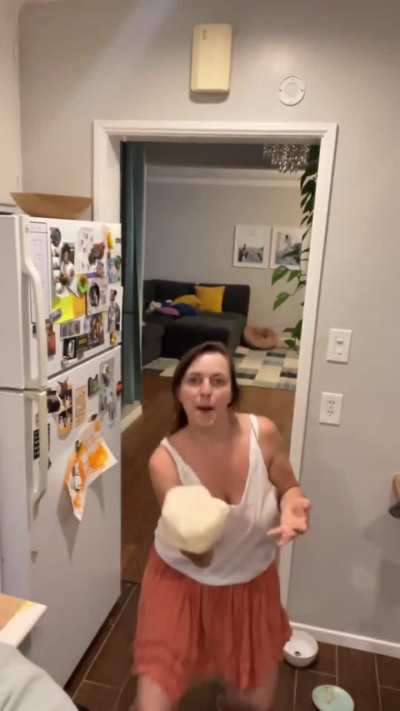 Making pizza