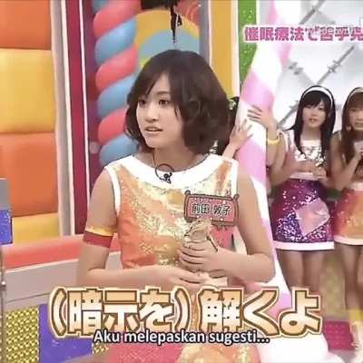 Maeda Atsuko&rsquo;s Perfectly cut scream