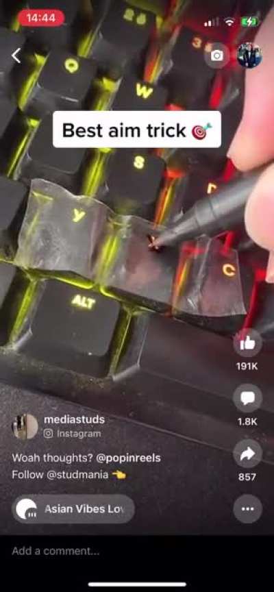 What&rsquo;s the point of tracing the X key? How hard is it to just draw an X?