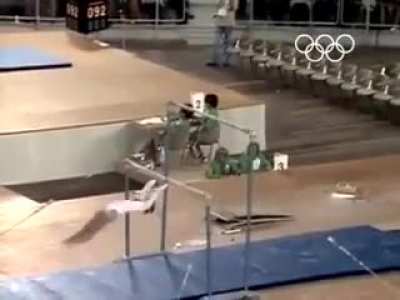 1972 the banned dead loop of Olga Korbut