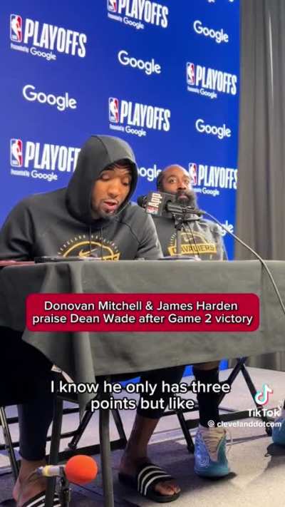 Mitchell and Harden praise Wade after game 2 victory