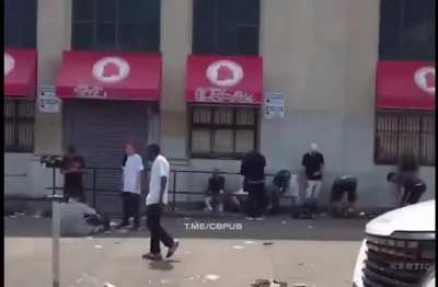 Street in Philly filled with tweakers