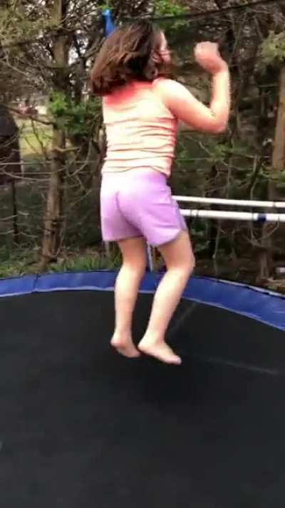one of many my little sister&rsquo;s backflip attempts