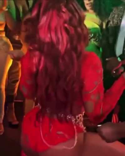 Meg @Cardi B party !