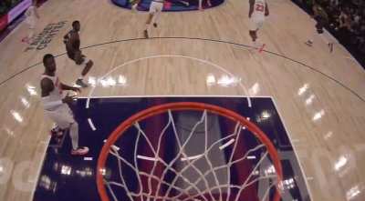 [Highlight] Anthony Edwards steals the inbound and dunks it. Bally missed the basket on the broadcast