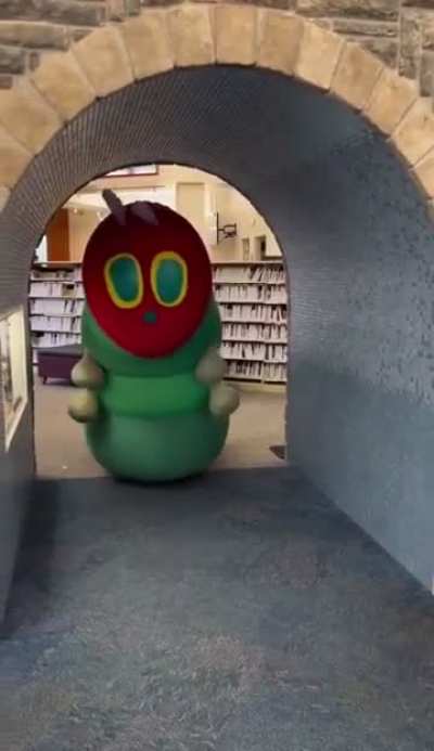 He has arrived