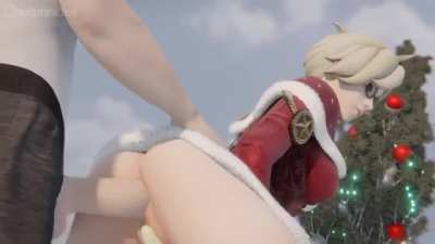 Mercy Christmas Anal (dreamrider)