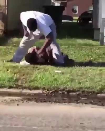 Man knocks out stepfather for hitting his mother