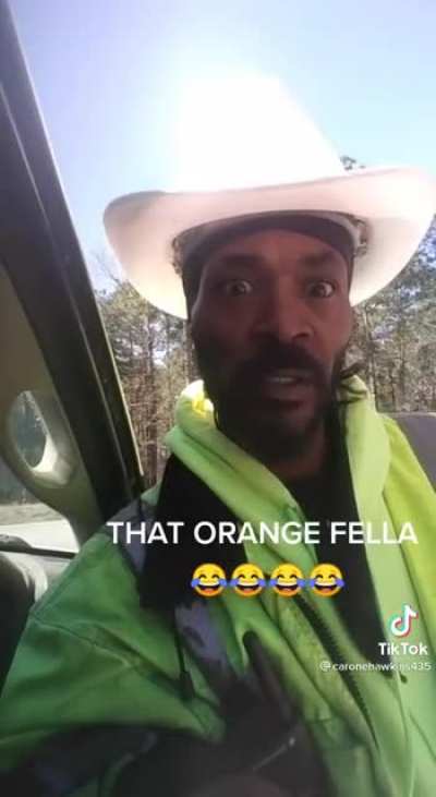 &ldquo;That orange fella&rdquo;