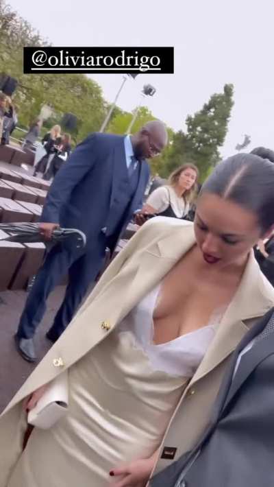 Cleavage in Paris