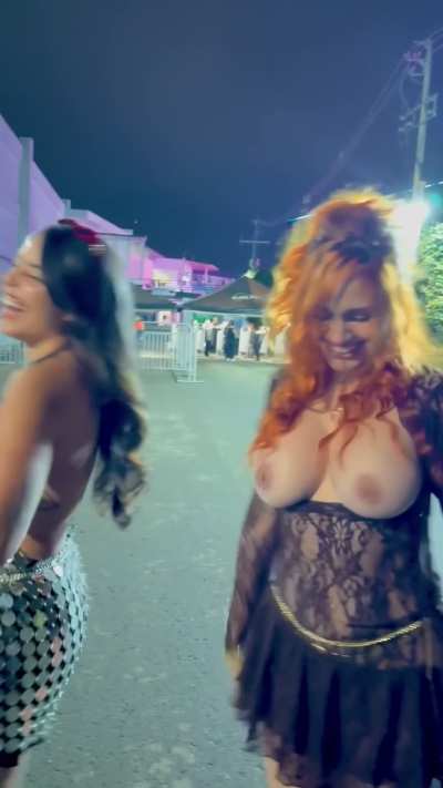 Walking into the festival like&hellip;