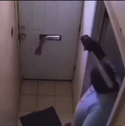 Tom and Jerry Live Action. *Whack* AHH---