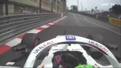 Team radio: Haas engineer coaching driver @ Monaco GP