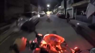 to outrun the police