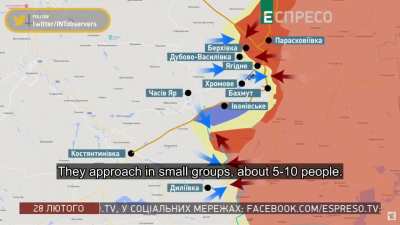 An update from call sign "Youtube" of the 93rd brigade on the situation in Bakhmut. He explains how the invaders are advancing and the tactics they use but Bakhmut holds.