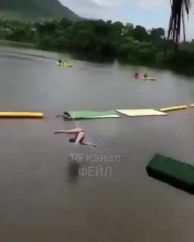 Sliding mid air shrimp on ramp