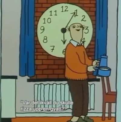 Alfons &Aring;berg &auml;r grisch!