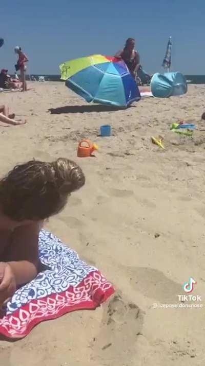 Hot beach body