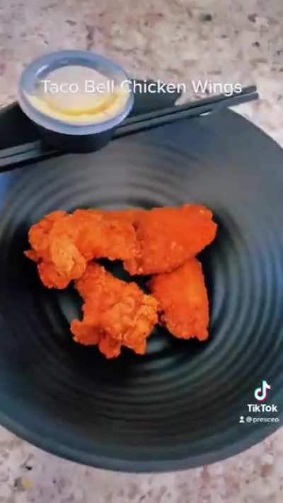 I tried the tacobell chicken wings&hellip;