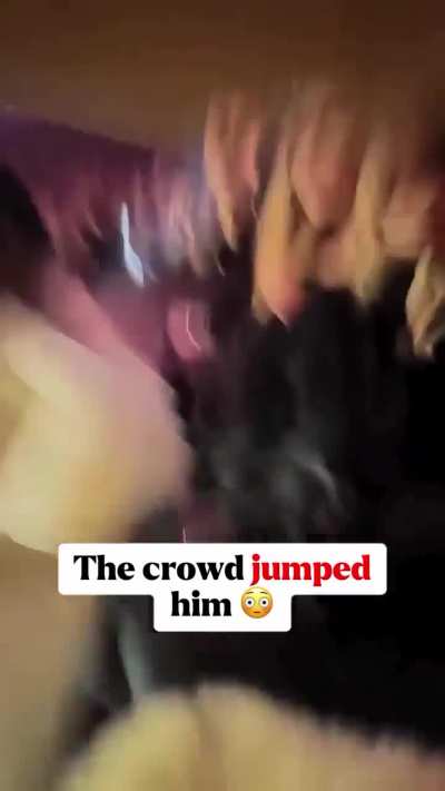 Wannabe Mike Tyson bites his opponent's ear off and gets beaten up by crowd of WWE fans and Krav Maga experts