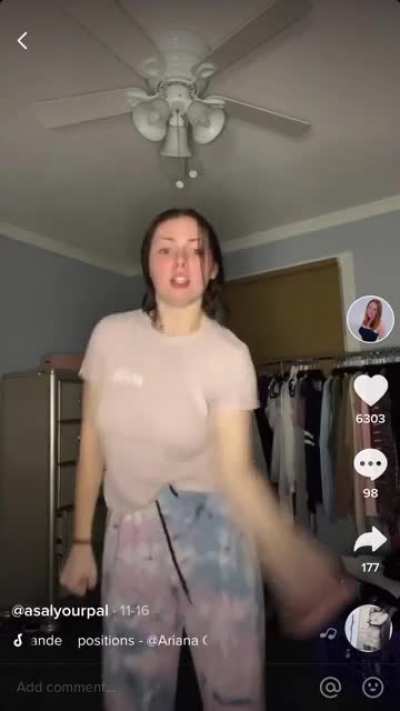 What color is her dresser?