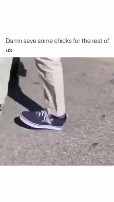 Look at that skill