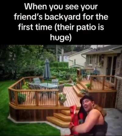 I love big decks