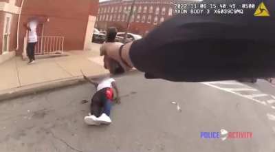 Cop empties entire 9mm JHP magazine into man who held woman at knife point