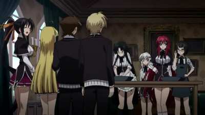 WARNING SPOILER! (i love akeno when everytime she says: ara ara)