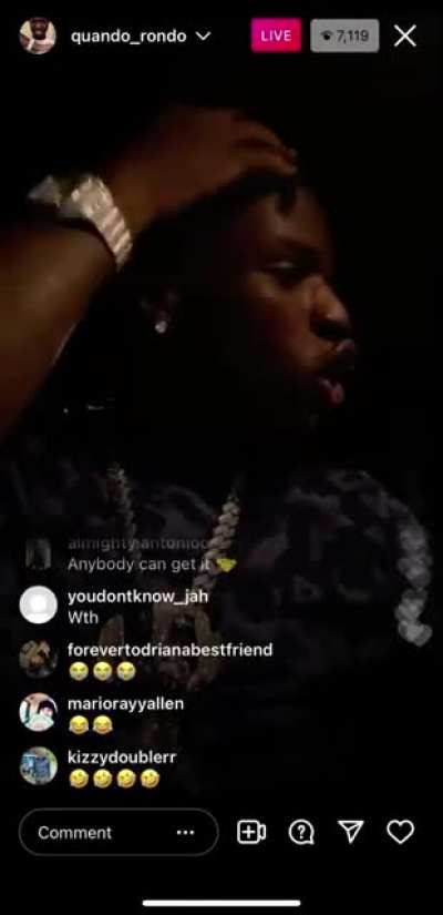 Quando Rondo disses 600 Breezy after he left “LGBTQUANDO” on one of his posts