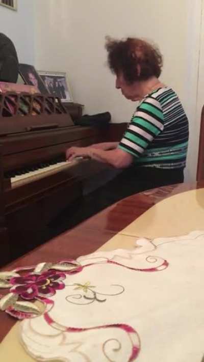 My babushka. Anyone know what she&rsquo;s playing?