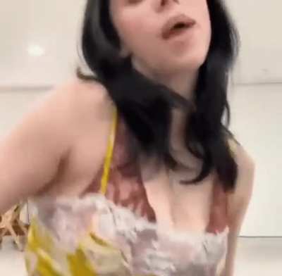"Your. Body. Is. Mine!" I playfully sing to myself as her music plays in the background. An hour earlier, I drank a chemical that turned me into a slime, it gave me the power to take over and possess another person's body. Having snuck over and forcefully
