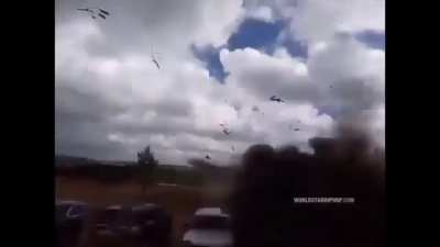 Missile accidentally fired from an aircraft