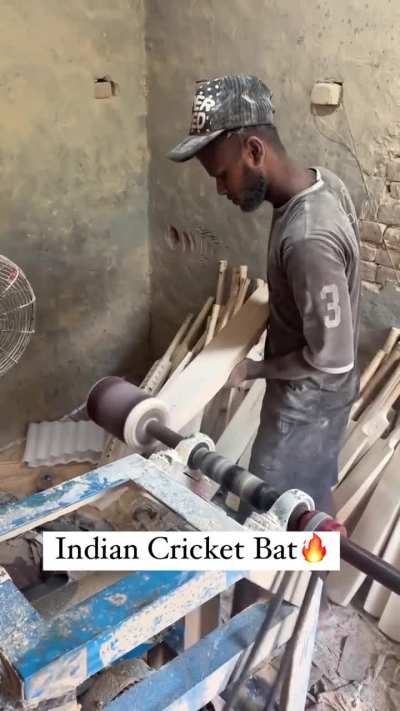 This is how Cricket Bat is manufactured in India