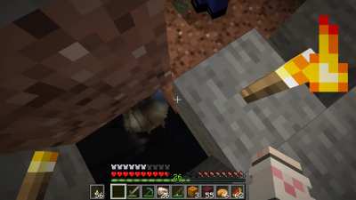 Went too far on the edge and fell...