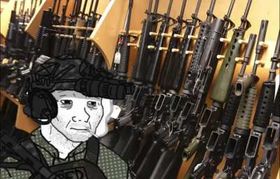 "Are you seriously going to die over some guns? One of us is."