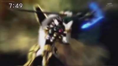 Seriously&hellip; they COOKED with this attack warmup and swing (Gokaiger ft. Hurricaneger)