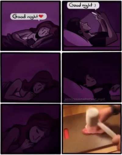 Blursed goodnight
