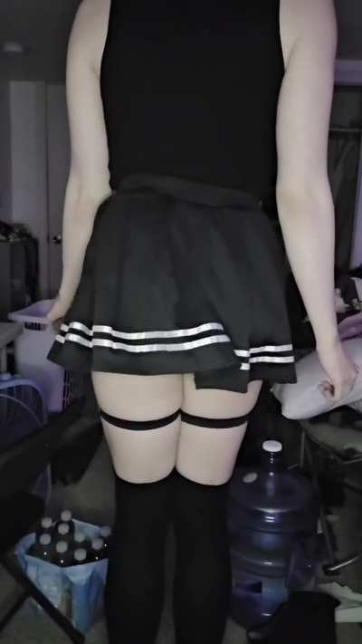 I sure hope some desperate tgirl doesn't bend me over and pump me full of their cum. That would be just awful~