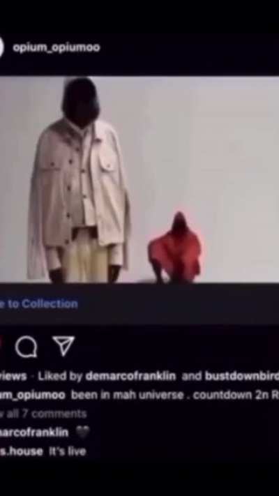 snippet from carti&rsquo;s private instagram