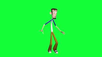 Dancing man time