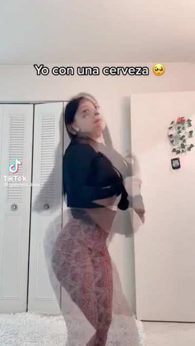Latina in flare pants